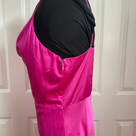 Adelyn Rae Faith Front Slit Slip Dress - Picture 6 of 6